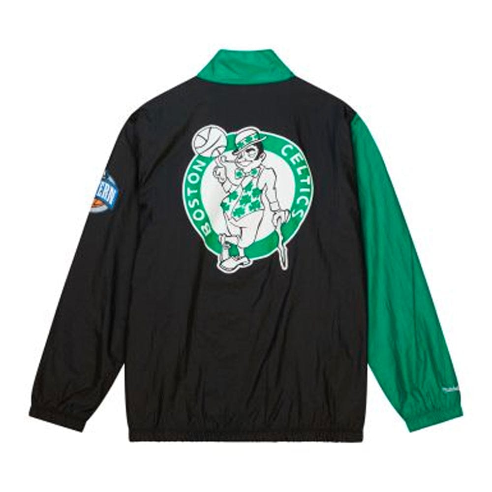 Dynasty Sports & Framing Sweatshirts, Hoodies, & Jackets - Basketball Boston Celtics Mitchell & Ness Arched Retro Lined Windbreaker