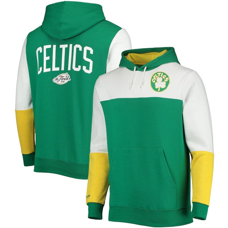 Dynasty Sports & Framing Sweatshirts, Hoodies, & Jackets - Basketball Small Boston Celtics Mitchell & Ness Fusion Fleece 2.0 Hoodie