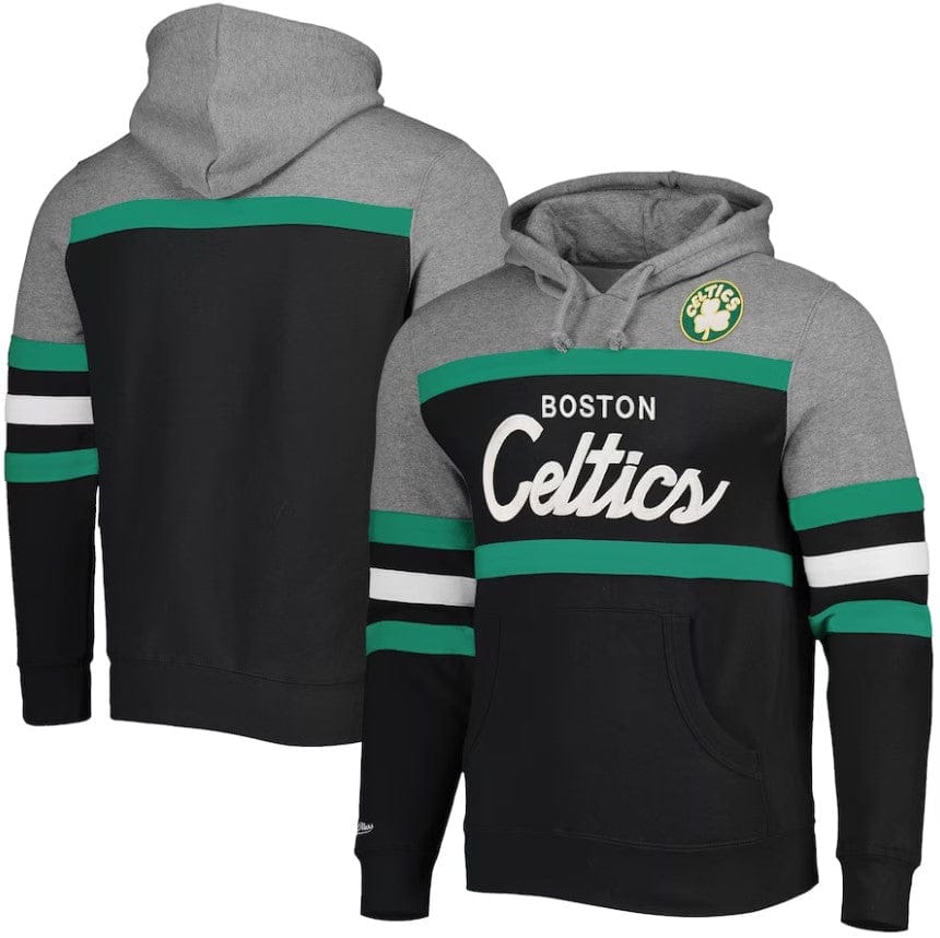 Dynasty Sports & Framing Sweatshirts, Hoodies, & Jackets - Basketball Small Boston Celtics Mitchell & Ness Head Coach Hoodie