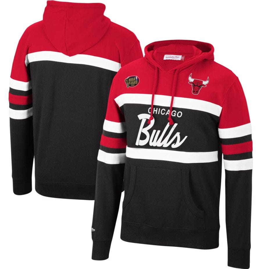 Dynasty Sports & Framing Sweatshirts, Hoodies, & Jackets - Basketball Small Chicago Bulls Mitchell & Ness Head Coach Hoodie
