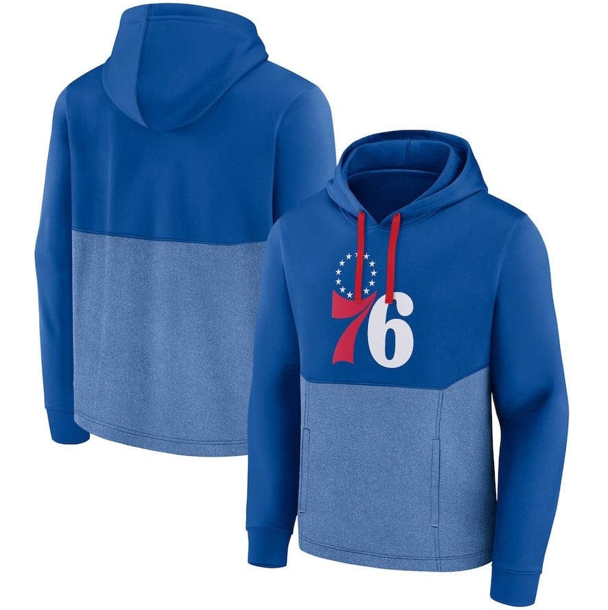 Dynasty Sports & Framing Sweatshirts, Hoodies, & Jackets - Basketball Small Philadelphia 76ers Winter Camp Pullover Hoodie - Royal
