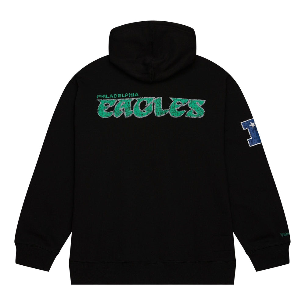 Dynasty Sports & Framing Sweatshirts, Hoodies, & Jackets - Football Philadelphia Eagles Mitchell & Ness Throwback OG Fleece 2.0 Hoodie