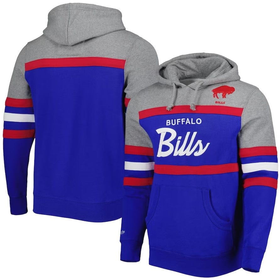 Dynasty Sports & Framing Sweatshirts, Hoodies, & Jackets - Football Small Buffalo Bills Mitchell & Ness Head Coach Hoodie