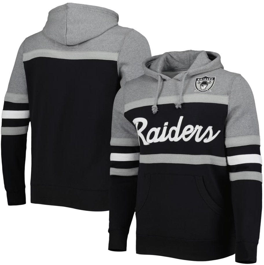 Dynasty Sports & Framing Sweatshirts, Hoodies, & Jackets - Football Small Las Vegas Raiders Mitchell & Ness Head Coach Hoodie