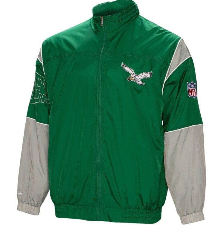 Dynasty Sports & Framing Sweatshirts, Hoodies, & Jackets - Football Small Philadelphia Eagles Mitchell & Ness Men's 1992 Sideline Jacket - Green