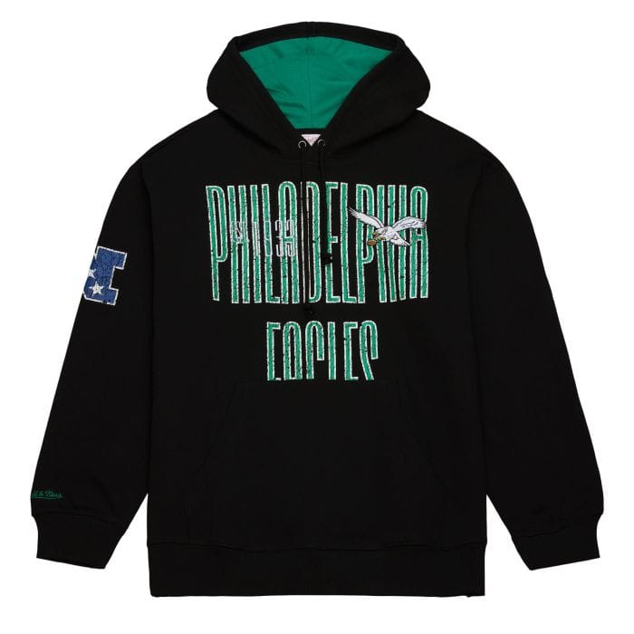 Dynasty Sports & Framing Sweatshirts, Hoodies, & Jackets - Football Small Philadelphia Eagles Mitchell & Ness Throwback OG Fleece 2.0 Hoodie