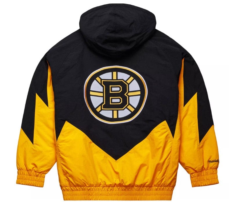 Dynasty Sports & Framing Sweatshirts, Hoodies, & Jackets - Hockey Small Boston Bruins Mitchell & Ness Retro Gold Windbreaker Jacket