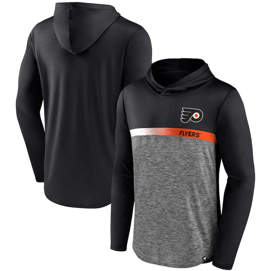Dynasty Sports & Framing Sweatshirts, Hoodies, & Jackets - Hockey Small Philadelphia Flyers Black Podium Defender Pullover Hoodie