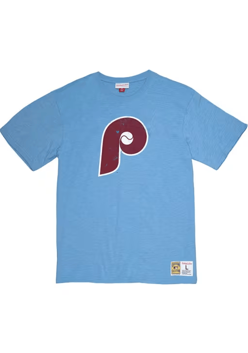 Dynasty Sports & Framing T-Shirts - Baseball Small Philadelphia Phillies Mitchell & Ness Legendary Slub Logo Shirt