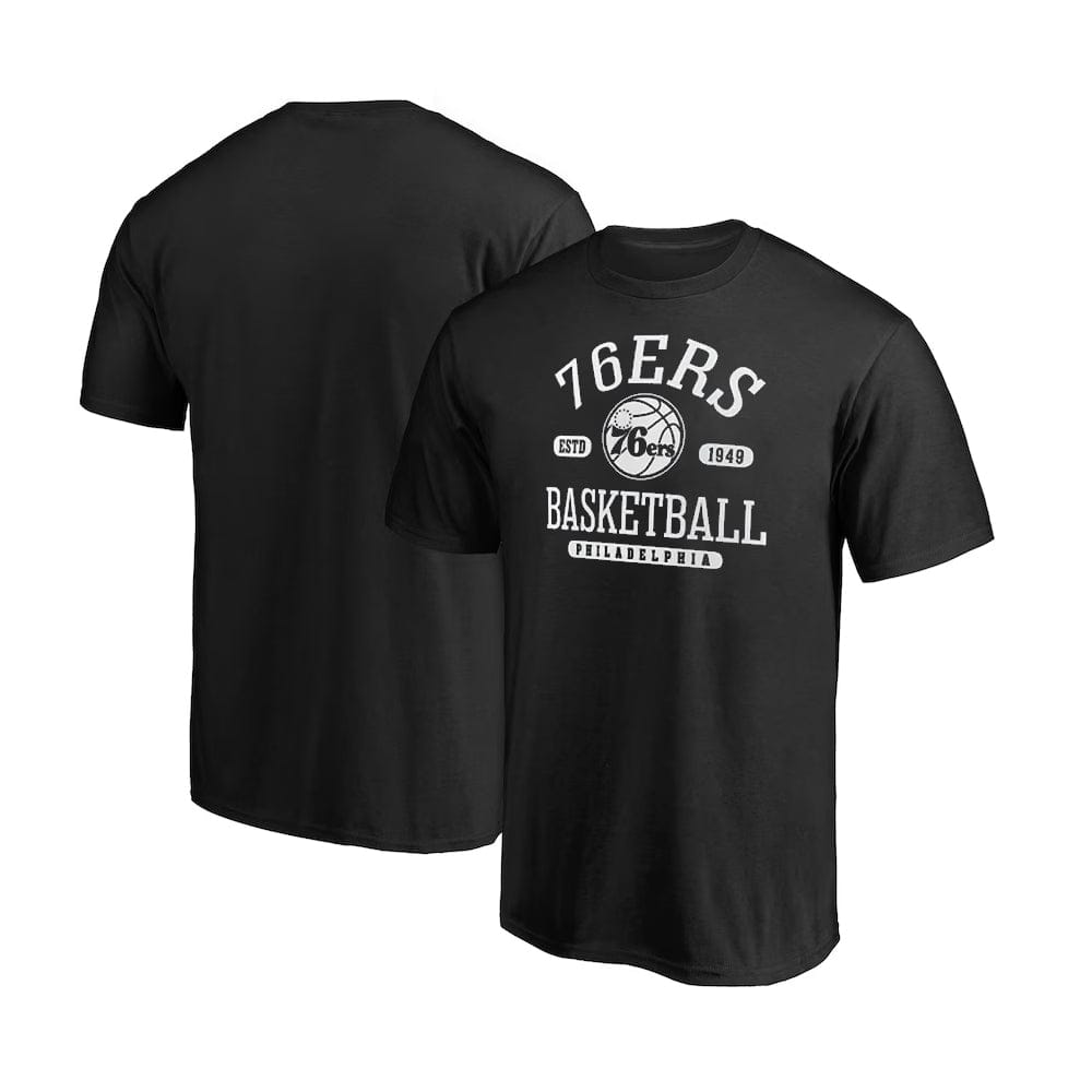 Dynasty Sports & Framing T-Shirts - Basketball Philadelphia 76ers Calling Plays Black T-Shirt