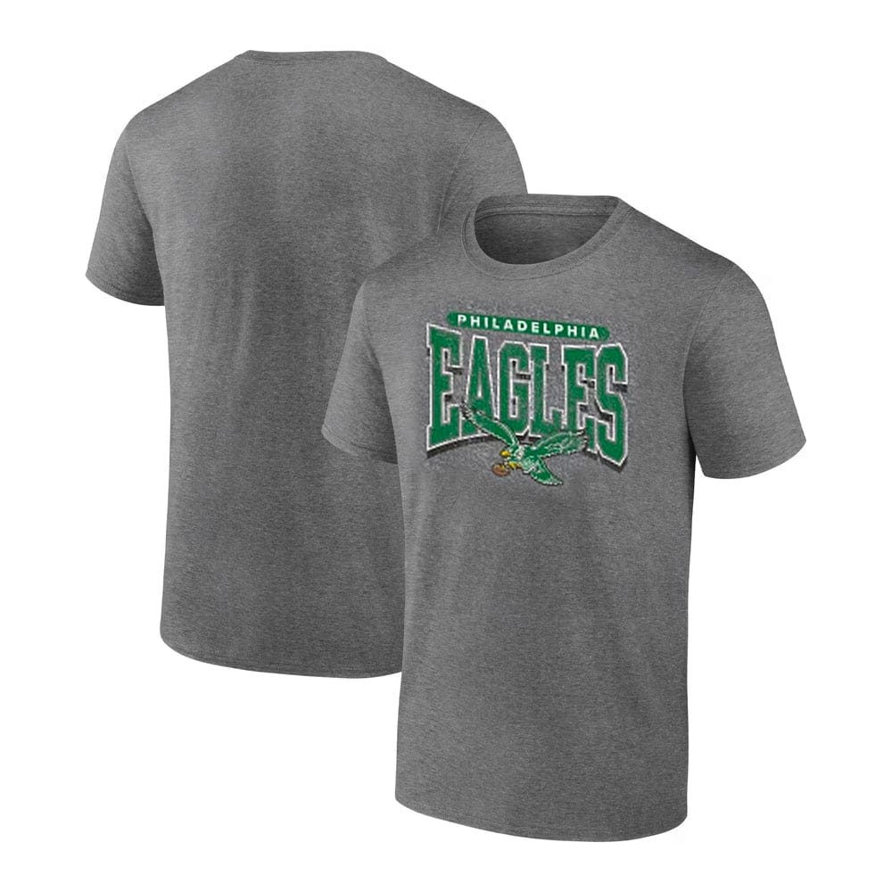 Dynasty Sports & Framing T-Shirts - Football Philadelphia Eagles Throwback Heritage Warped Block T-Shirt