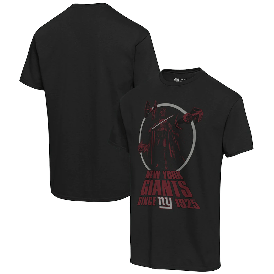 Dynasty Sports & Framing T-Shirts - Football Small New York Giants Star Wars Title Crawl Vintage Football T-Shirt