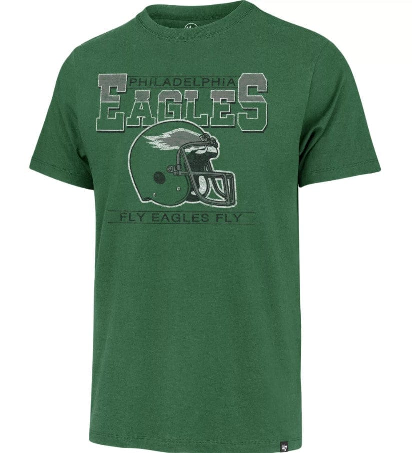 Dynasty Sports & Framing T-Shirts - Football Small Philadelphia Eagles '47 Brand Team Lock Legacy Kelly Green T-Shirt