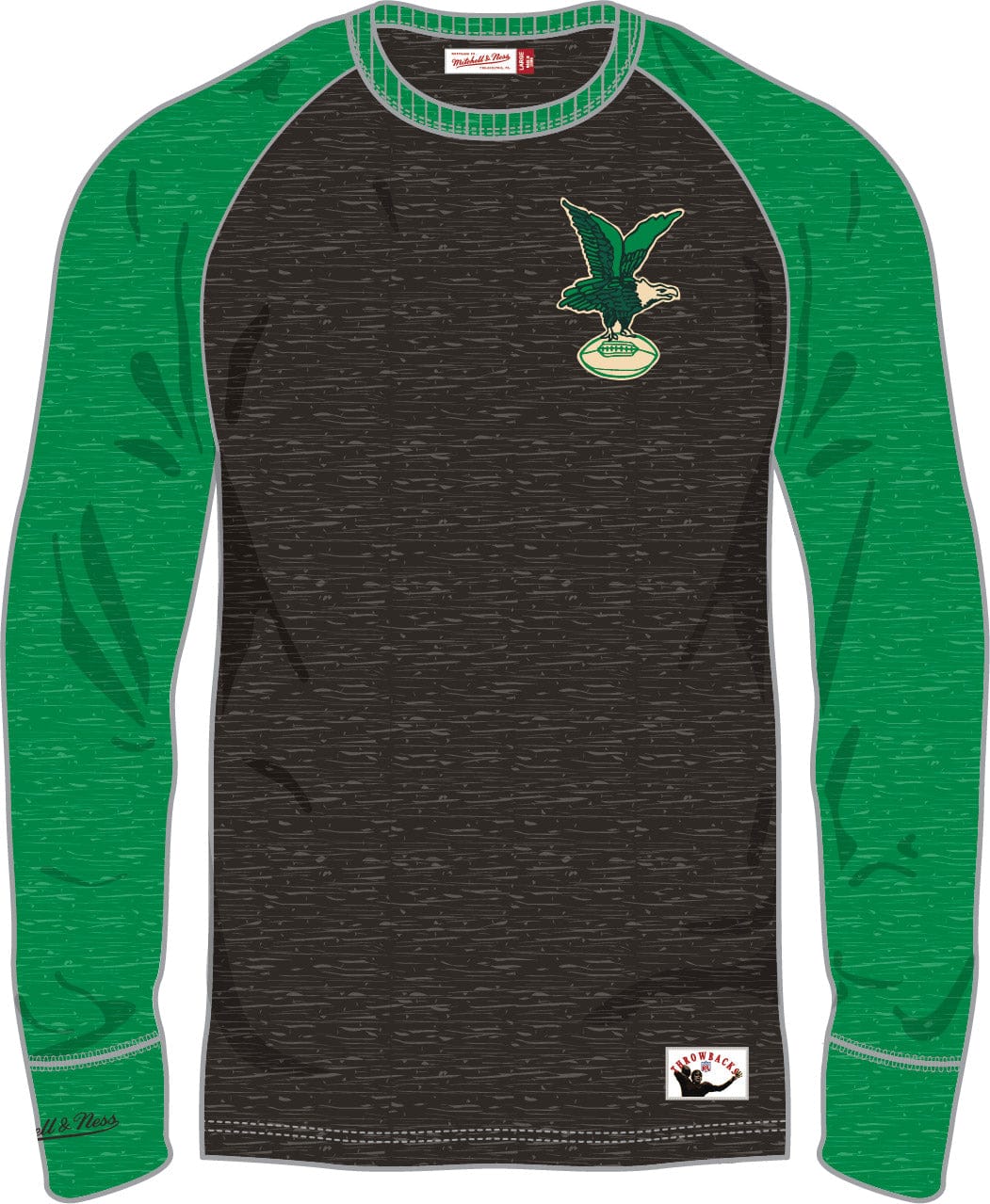 Dynasty Sports & Framing T-Shirts - Football Small Philadelphia Eagles Mitchell & Ness Legendary Slub Long-Sleeve Shirt
