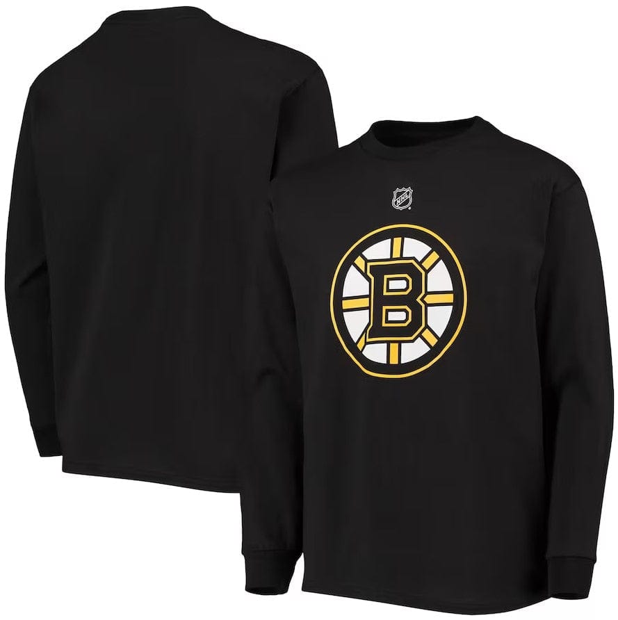 Dynasty Sports & Framing T-Shirts - Hockey Youth Small Boston Bruins Youth Primary Logo Long Sleeve T-Shirt - Black