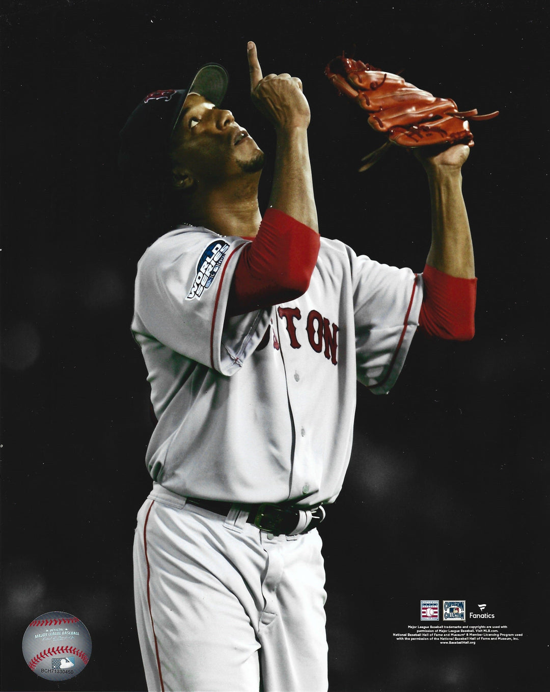 Dynasty Sports & Framing Unframed Baseball Photos Pedro Martinez Sky Point 2004 World Series Boston Red Sox 16" x 20" Baseball Photo