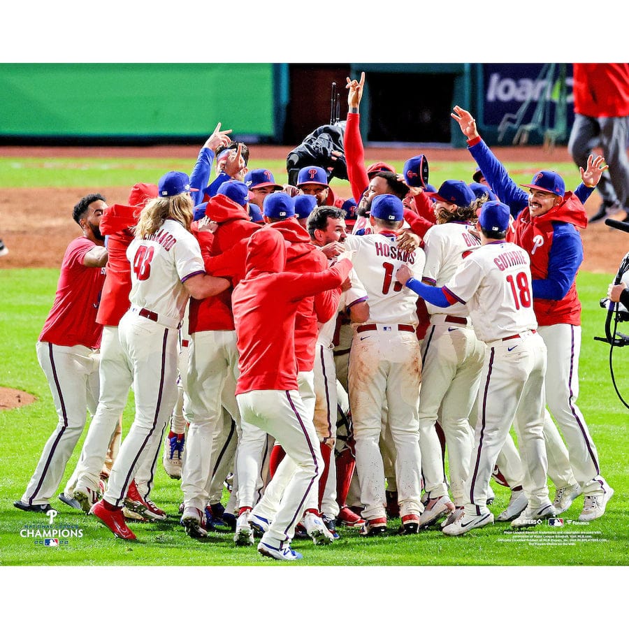 Dynasty Sports & Framing Unframed Baseball Photos Philadelphia Phillies 2022 National League Champions Celebration 8" x 10" Baseball Photo