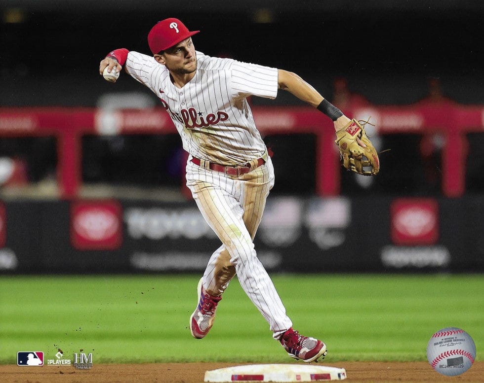Dynasty Sports & Framing Unframed Baseball Photos Trea Turner in Action Philadelphia Phillies 8" x 10" Baseball Photo