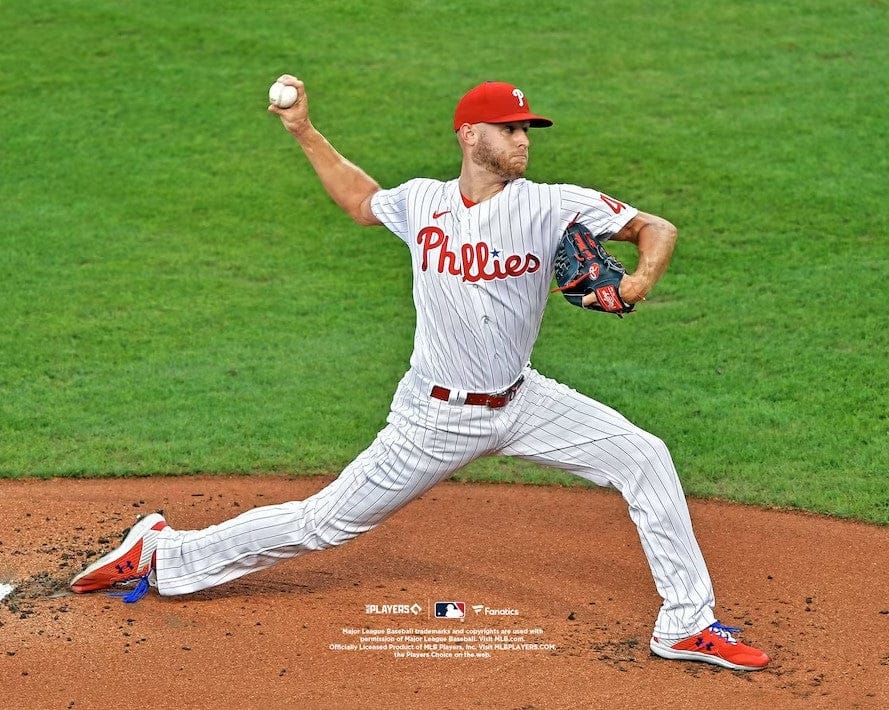 Dynasty Sports & Framing Unframed Baseball Photos Zack Wheeler in Action Philadelphia Phillies 8" x 10" Baseball Photo