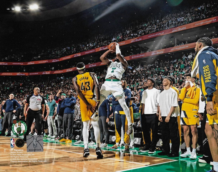 Dynasty Sports & Framing Unframed Basketball Photos Jaylen Brown Game-Tying 3-Pointer Boston Celtics 8" x 10" 2024 Conference Finals Photo