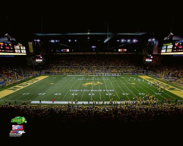 Dynasty Sports & Framing Unframed College Photos North Dakota State Bison Fargodome NCAA College Football Stadium 8" x 10" Photo
