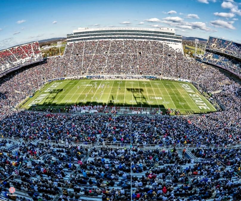 Dynasty Sports & Framing Unframed College Photos Penn State Nittany Lions Beaver Stadium 8" x 10" College Football Photo