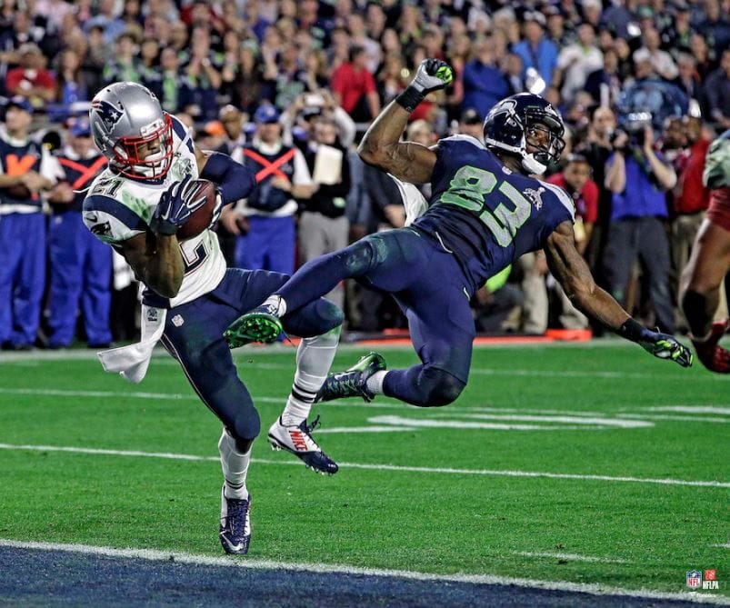 Dynasty Sports & Framing Unframed Football Photos Malcolm Butler Super Bowl XLIX Game-Winning Interception New England Patriots 8x10 Football Photo