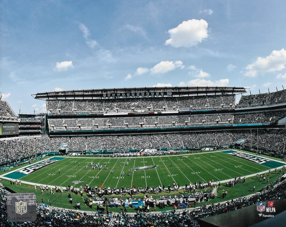 Dynasty Sports & Framing Unframed Football Photos Philadelphia Eagles Lincoln Financial Field Aerial View 8" x 10" Football Stadium Photo