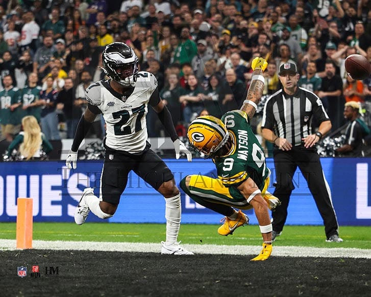 Dynasty Sports & Framing Unframed Football Photos Quinyon Mitchell Coverage Action Philadelphia Eagles 8" x 10" Football Photo