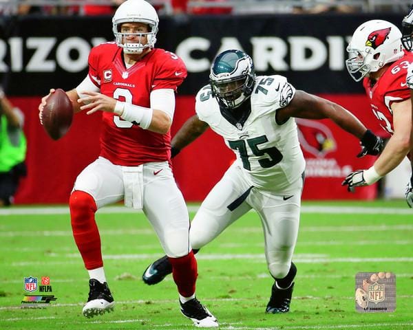 Dynasty Sports & Framing Unframed Football Photos Vinny Curry in Action Philadelphia Eagles 11" x 14" Football Photo