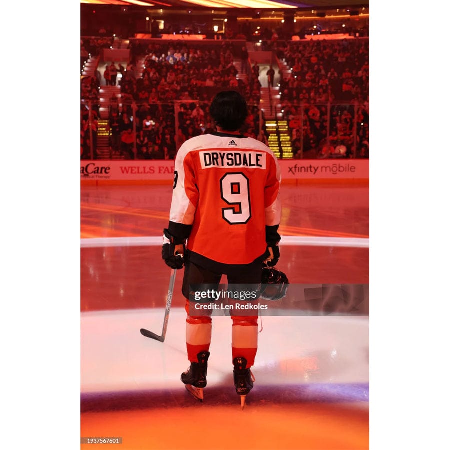 Dynasty Sports & Framing Unframed Hockey Photos 8x10 Photo Jamie Drysdale Philadelphia Flyers Anthem Hockey Photo