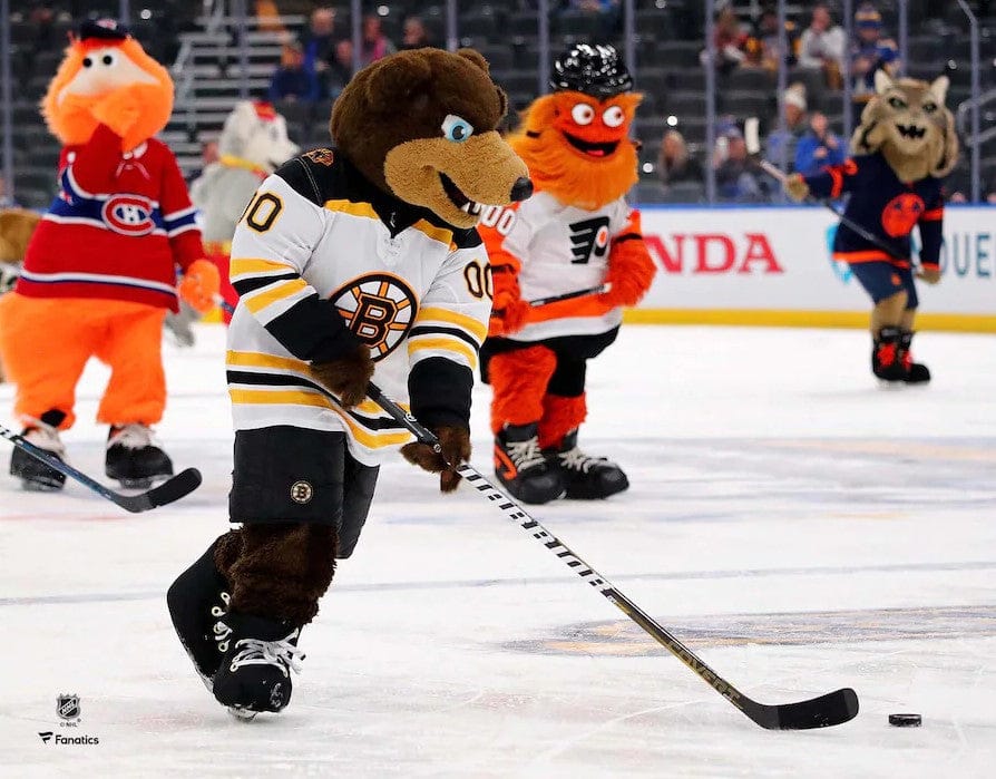 Dynasty Sports & Framing Unframed Hockey Photos Blades Skating on the Ice Boston Bruins 8" x 10" Mascot Photo