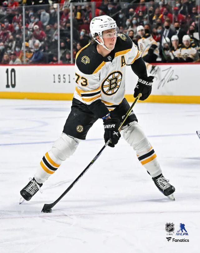 Dynasty Sports & Framing Unframed Hockey Photos Charlie McAvoy in Action Boston Bruins 8" x 10" Vertical Hockey Photo