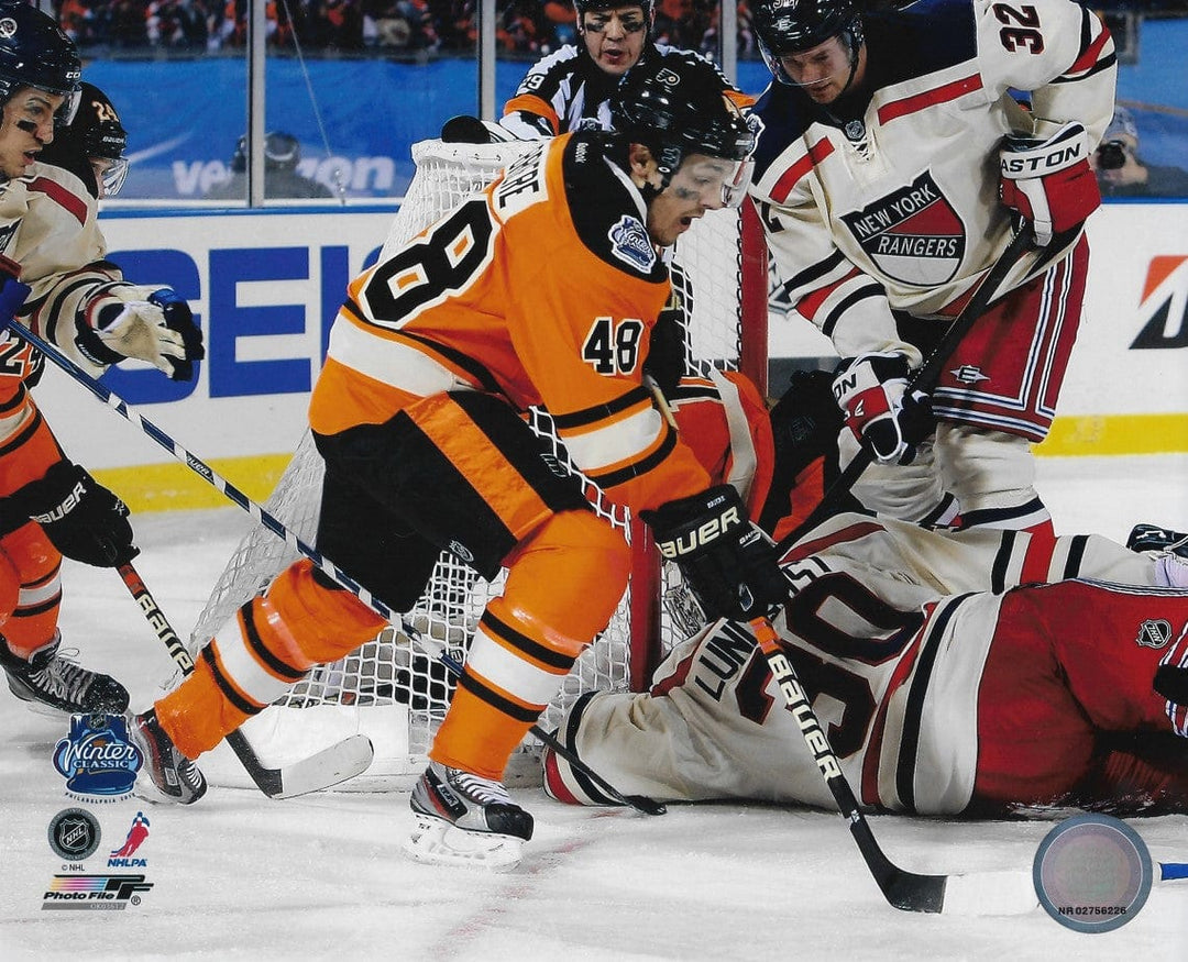 Dynasty Sports & Framing Unframed Hockey Photos Daniel Briere 2012 Winter Classic Philadelphia Flyers 8" x 10" Hockey Photo