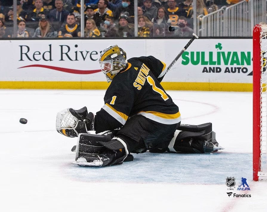 Dynasty Sports & Framing Unframed Hockey Photos Jeremy Swayman in Action Boston Bruins 8" x 10" Hockey Photo