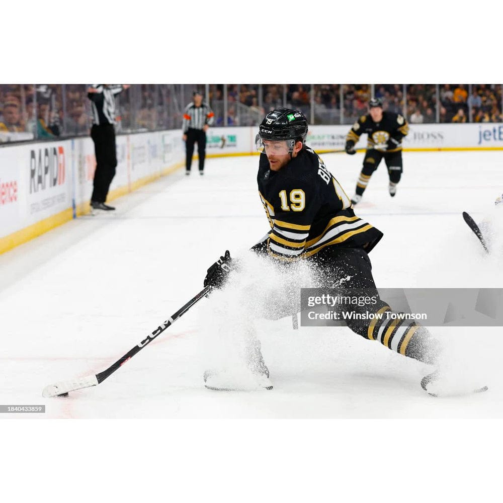 Dynasty Sports & Framing Unframed Hockey Photos Johnny Beecher Boston Bruins Ice Action Hockey Photo