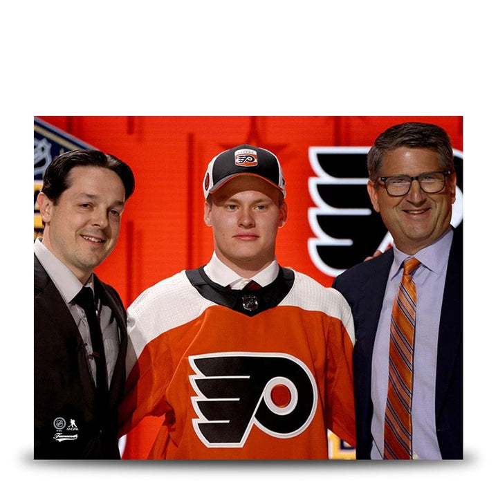 Dynasty Sports & Framing Unframed Hockey Photos Matvei Michkov Philadelphia Flyers NHL Draft Night 8" x 10" Hockey Photo