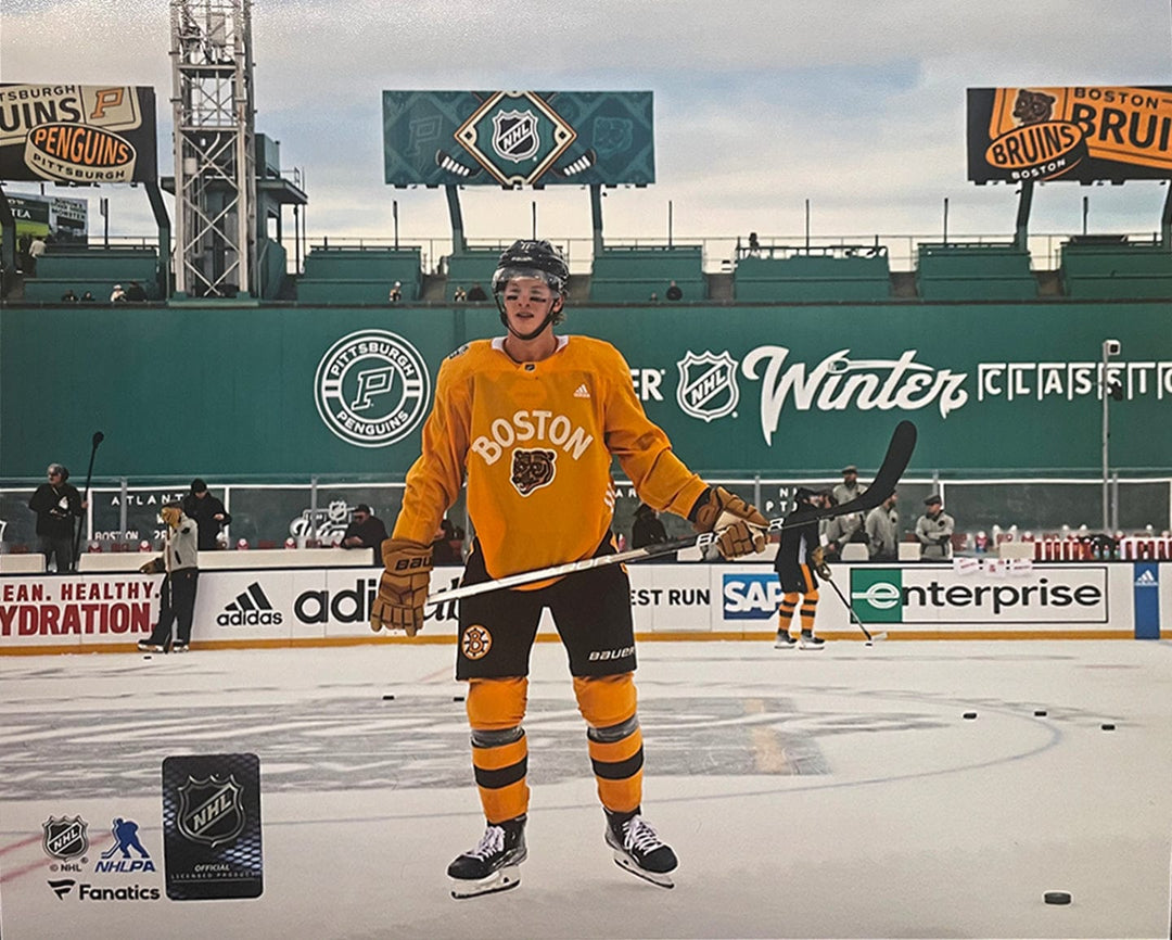 Dynasty Sports & Framing Unframed Hockey Photos Trent Frederic Winter Classic Action Boston Bruins 11" x 14" Hockey Photo