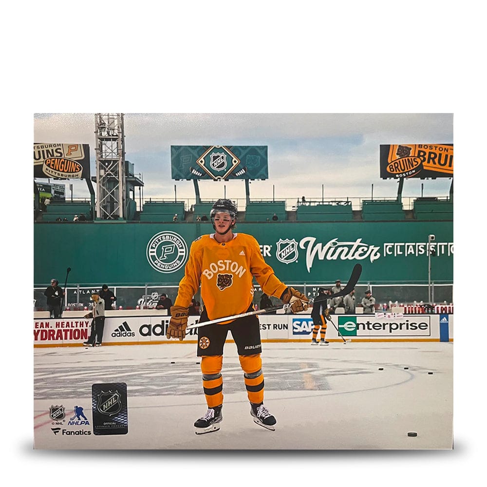 Dynasty Sports & Framing Unframed Hockey Photos Trent Frederic Winter Classic Action Boston Bruins 11" x 14" Hockey Photo