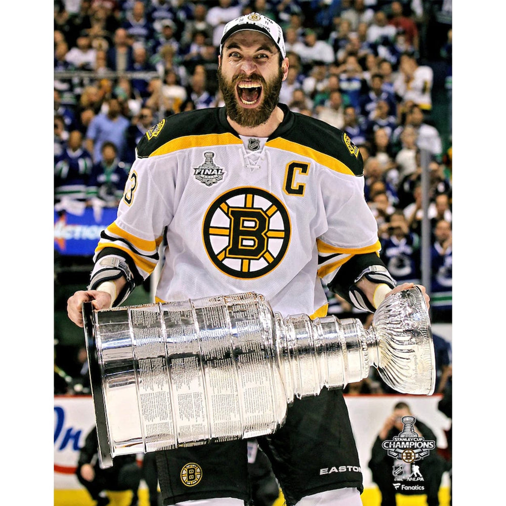 Dynasty Sports & Framing Unframed Hockey Photos Zdeno Chara Hoists The Stanley Cup Boston Bruins Hockey Photo