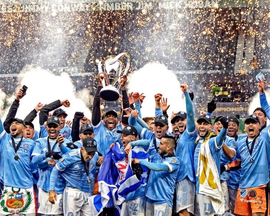 Dynasty Sports & Framing Unframed Soccer Photos New York City FC 2021 MLS Cup Champions 8" x 10" Soccer Photo