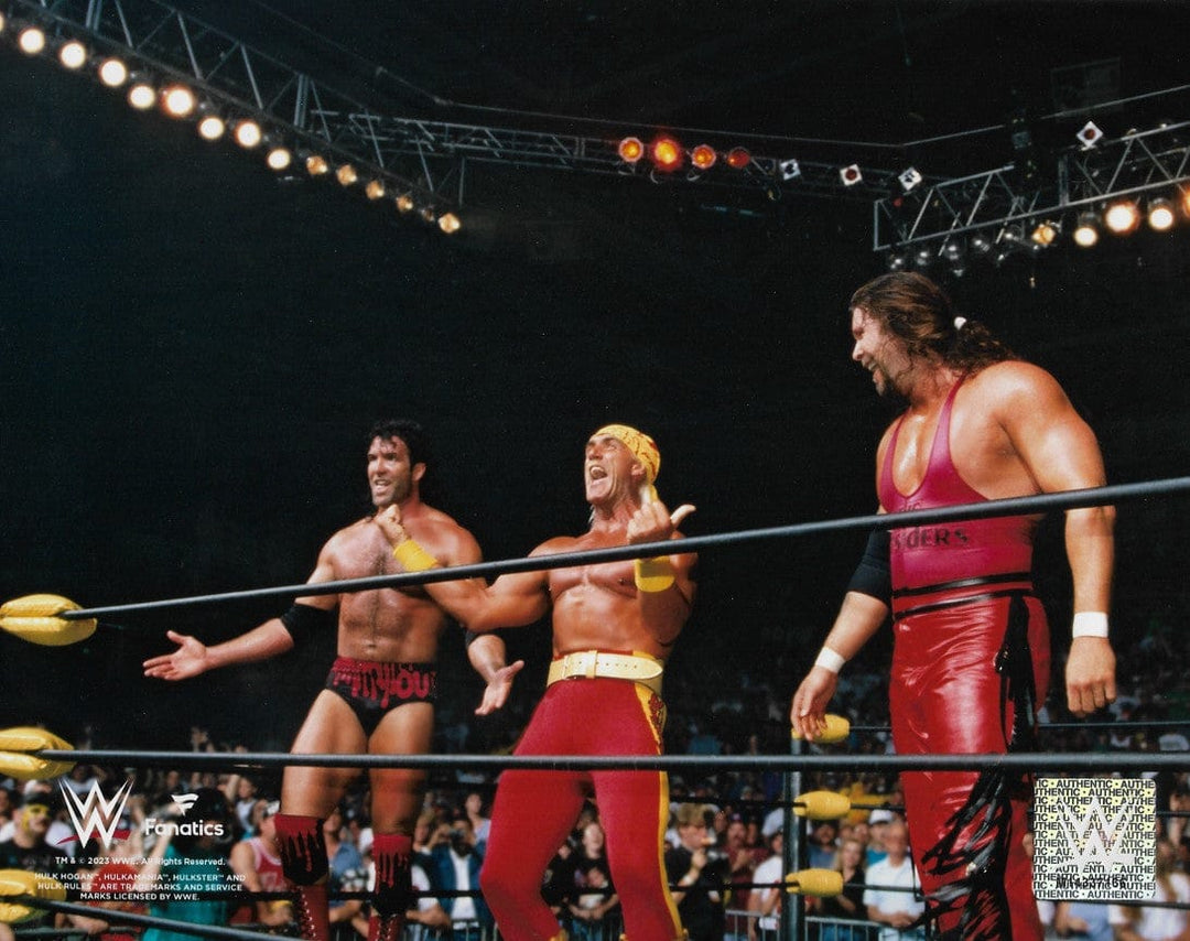 Dynasty Sports & Framing Unframed Wrestling Photos Scott Hall, Hulk Hogan, & Kevin Nash Form the nWo 8" x 10" WWE Wrestling Photo