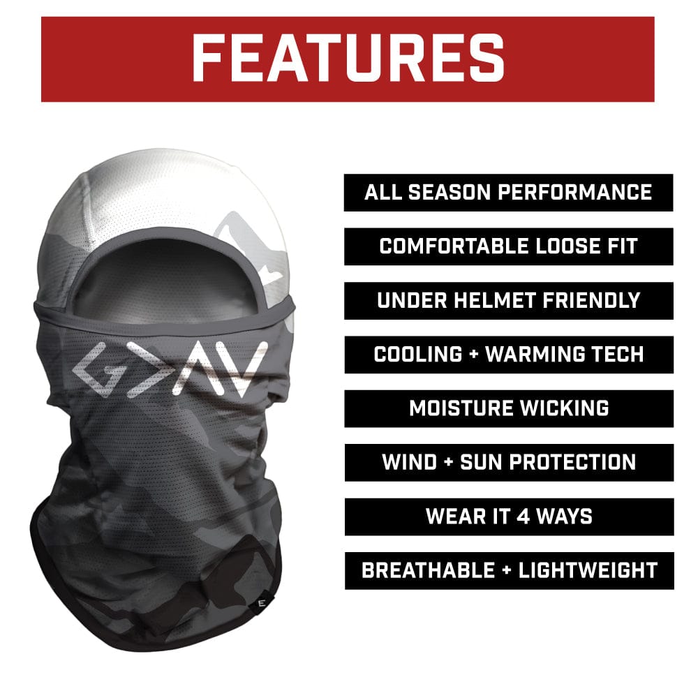 Elite Athletic Gear Balaclava Mask (Shiesty) God Is Greater Than The Highs and Lows Balaclava Mask (Shiesty)