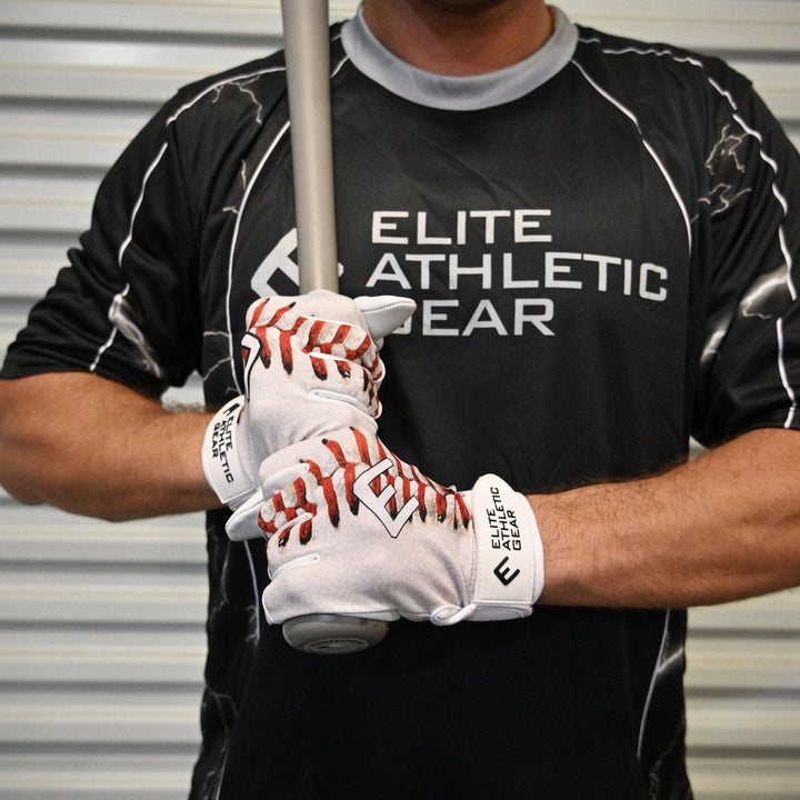 Elite Athletic Gear Batting Gloves Baseball Lace Batting Gloves