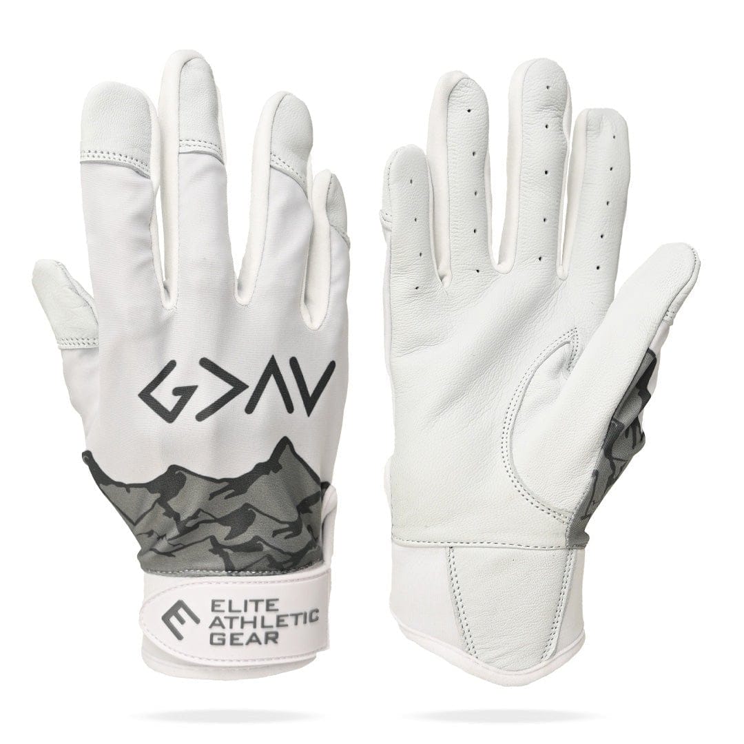 Elite Athletic Gear Batting Gloves God Is Greater Than The Highs and Lows Batting Gloves