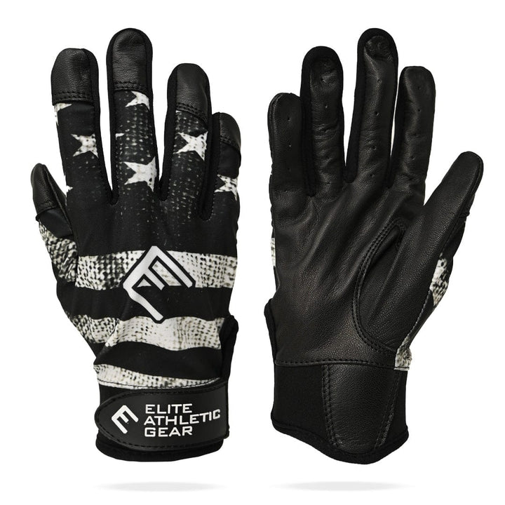 Elite Athletic Gear Batting Gloves Shadow Old Glory Batting Gloves