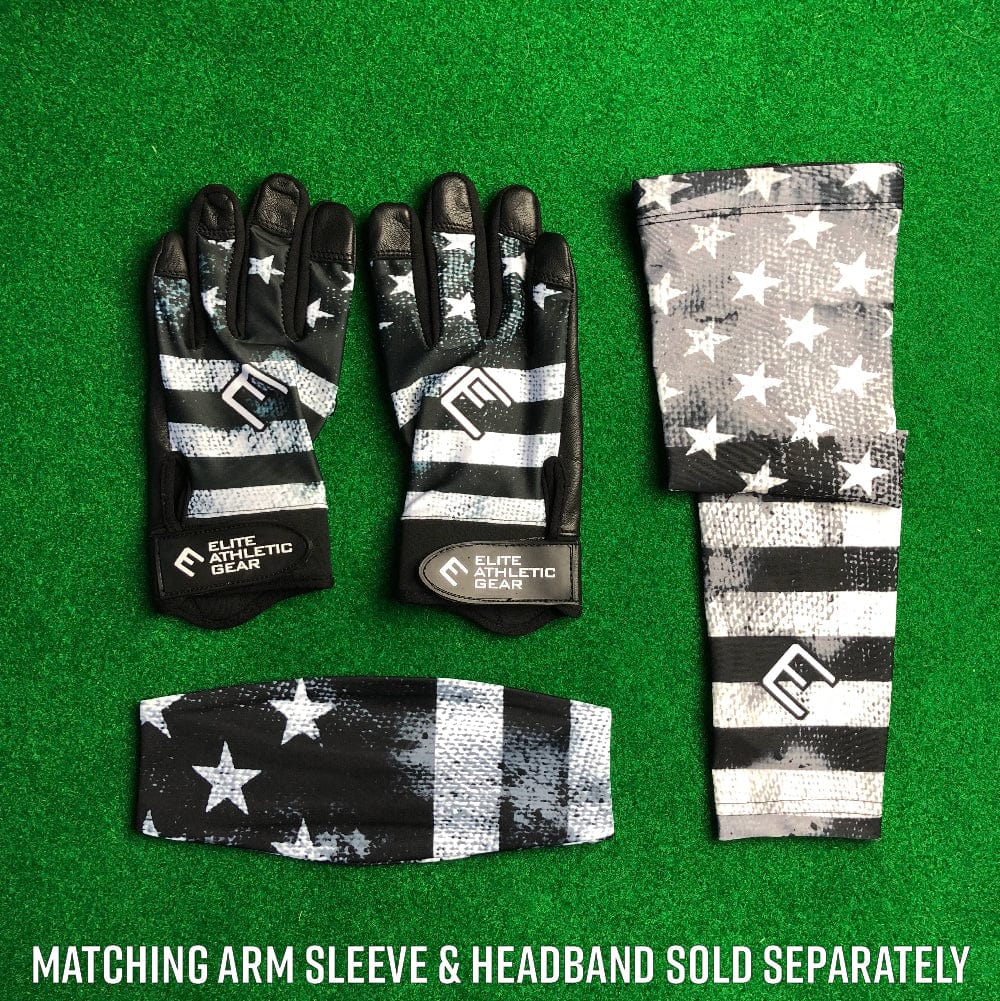 Elite Athletic Gear Batting Gloves Shadow Old Glory Batting Gloves