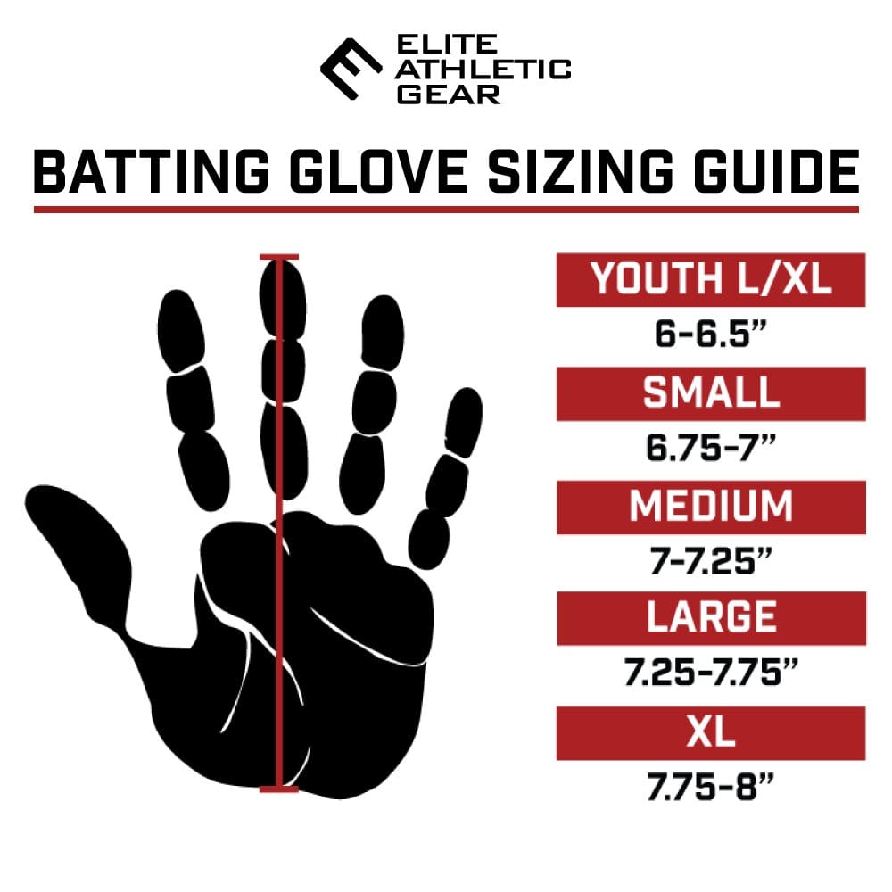 Elite Athletic Gear Batting Gloves United Bats Batting Gloves