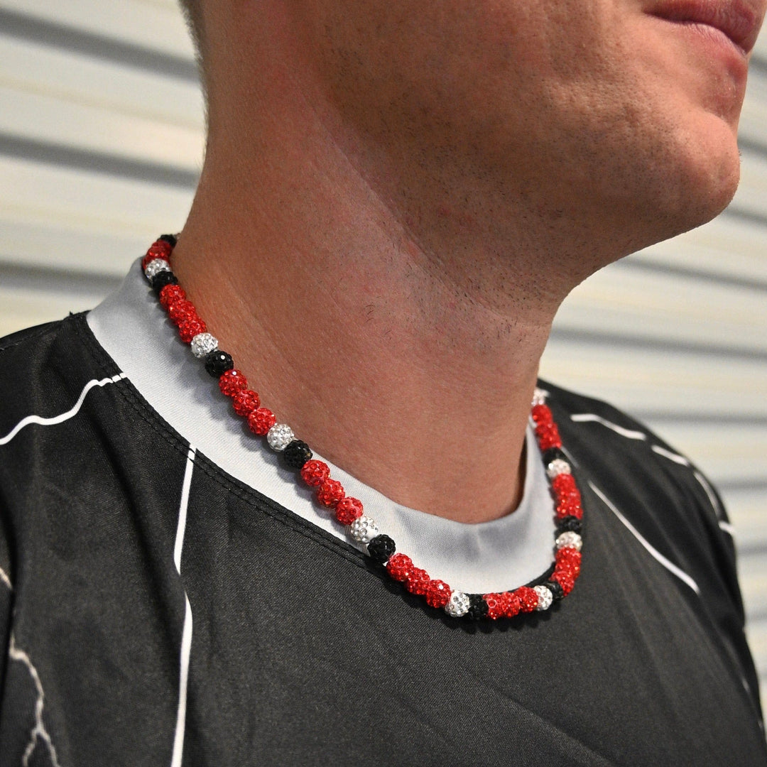 Elite Athletic Gear Bead Necklace Fire Bead Necklace