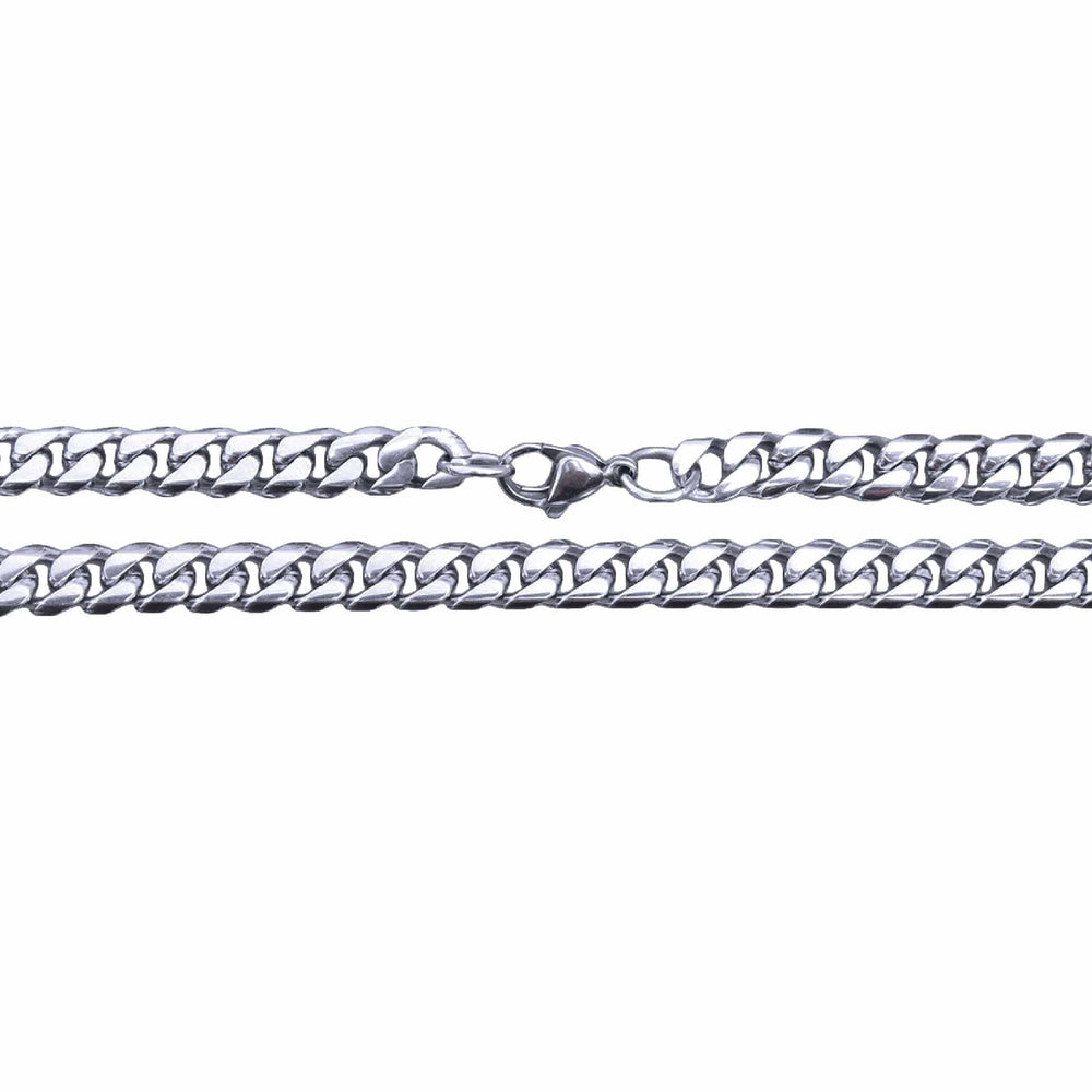 Elite Athletic Gear Chain 6mm Cuban Link Chain Necklace - Stainless Steel